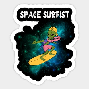 THE SPACE SURFIST Sticker